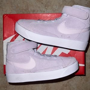 New With Box-Lavender Nike Blazers- size 11.5